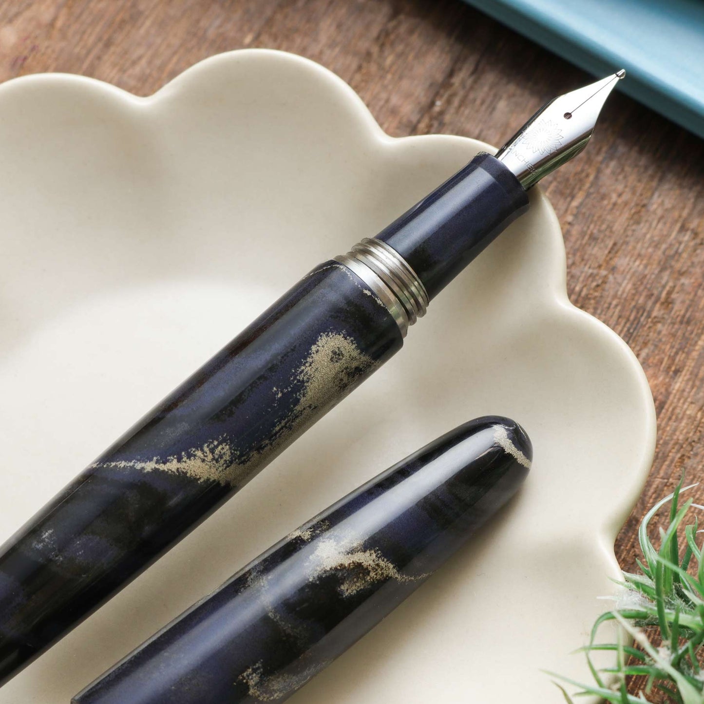 誠エボナイト・マーブルパープルグレー