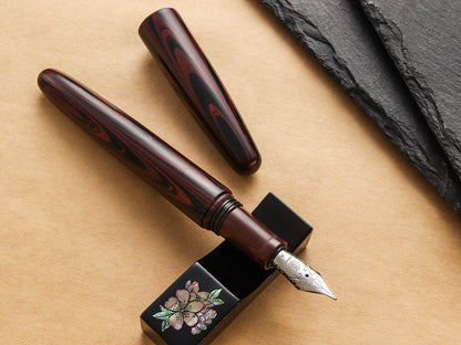 誠エボナイト・マーブルレッド