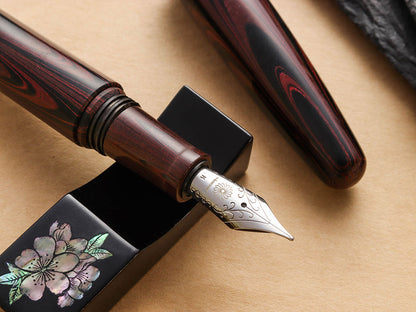 誠エボナイト・マーブルレッド